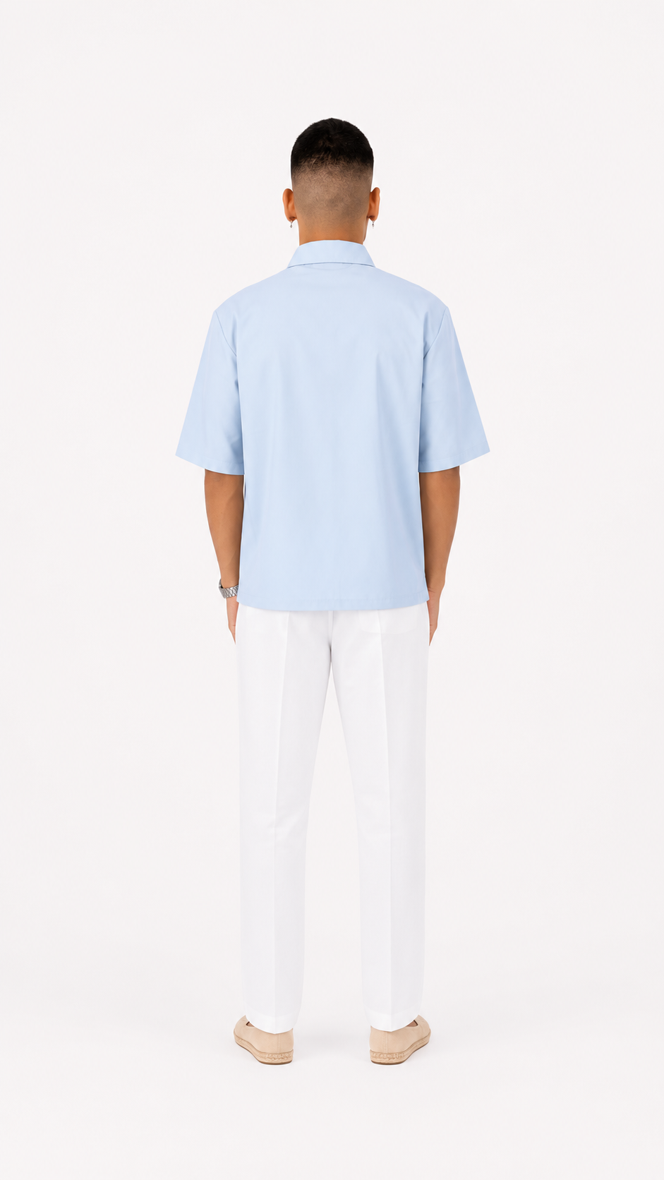 Camicia Relax Azzurro Cielo