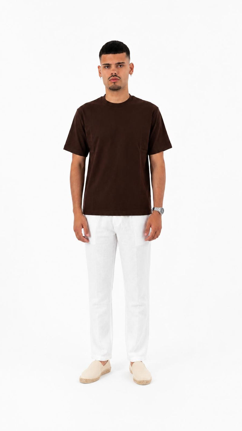 T-shirt Classic brown